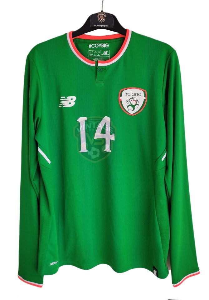 NOUVEAU maillot coupe-vent Republic Ireland Football Drill