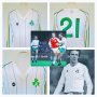 Republic of Ireland Away football shirt 1983 - 1985