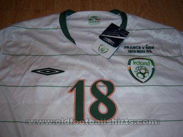 Republic of Ireland Fora camisa de futebol 2009