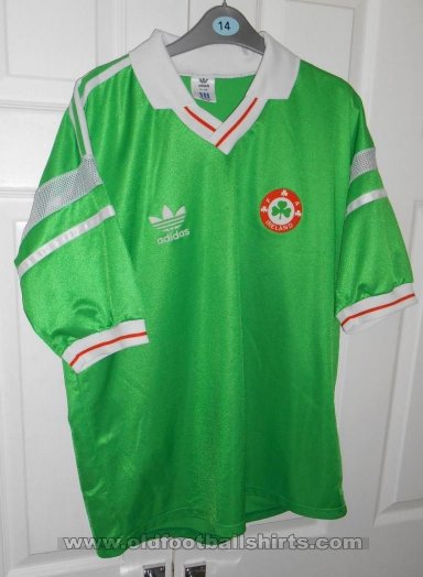 Republic of Ireland Home Camiseta de Fútbol 1988 - 1990