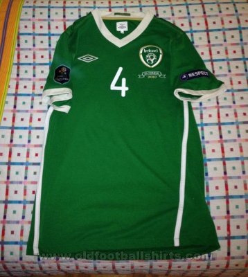 Republic of Ireland Home football shirt 2010 - 2012