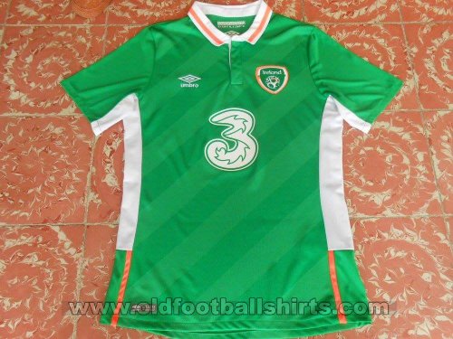 Republic of Ireland Home football shirt 2016 - 2018