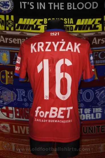 Raków Częstochowa Home camisa de futebol 2020 - 2021