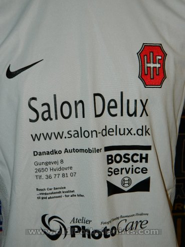 Hvidovre IF Away football shirt (unknown year)