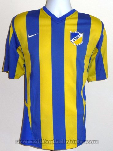 APOEL Home football shirt 2003 - 2004