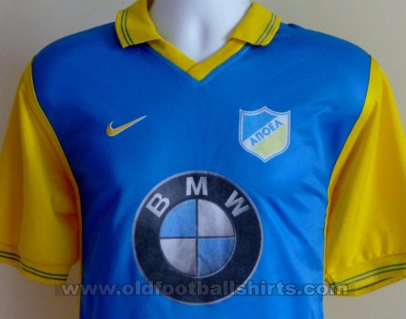 APOEL Away football shirt 1997 - 1999