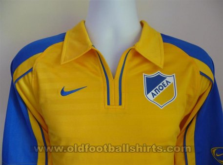 APOEL Home football shirt 2001 - 2002