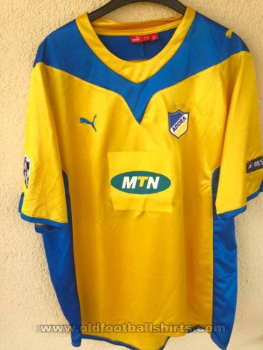 APOEL Home football shirt 2009 - 2010