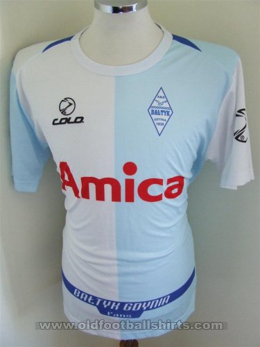 Bałtyk Gdynia Home football shirt 2011 - 2012