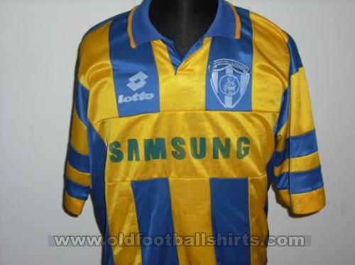 Club Sportivo Luqueno Home φανέλα ποδόσφαιρου 1996 - 1997