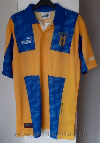 Club Sportivo Luqueno Home baju bolasepak 1997 - 1998