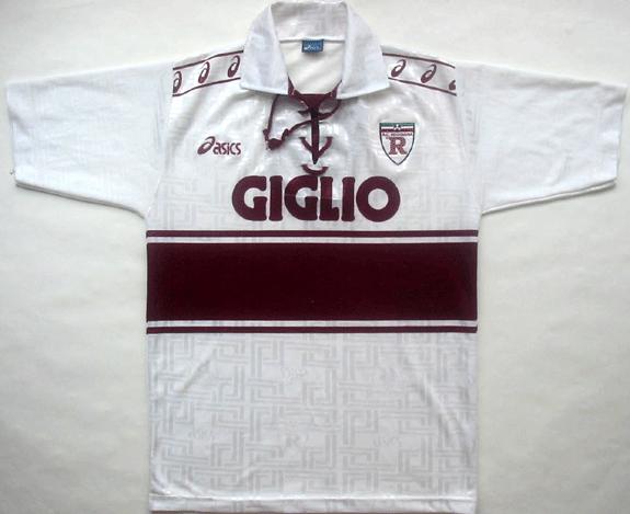 A.C. Reggiana 1919 Maglia da trasferta maglia di calcio 1994 1995.