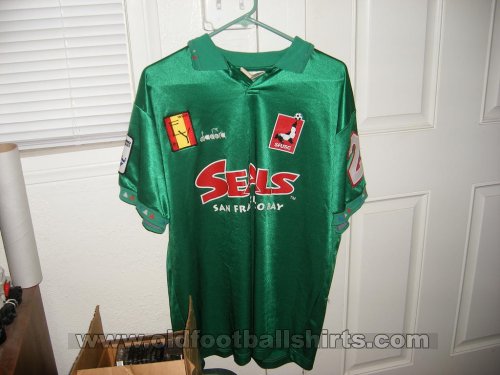 San Francisco Seals Away football shirt 1996
