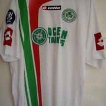 Omonia Home football shirt 2008 - 2009 sponsored by Ocean Tankers