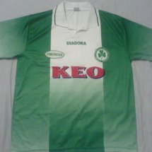 Omonia Home football shirt 1997 - 1998 sponsored by Keo
