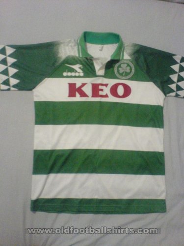 Omonia Away football shirt 1996 - 1997