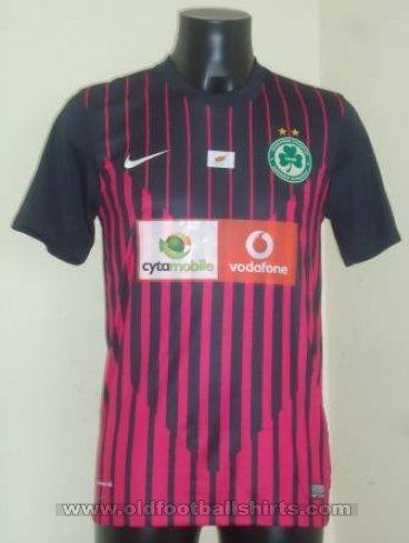 Omonia Visitante Camiseta de Fútbol 2012 - 2013