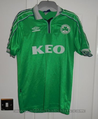 Omonia Home camisa de futebol 1998 - 2000