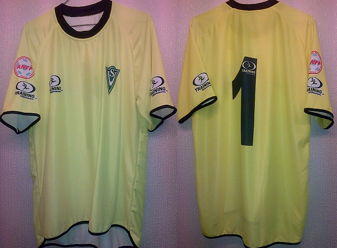 Santiago Wanderers Portero Camiseta de Fútbol 2008.