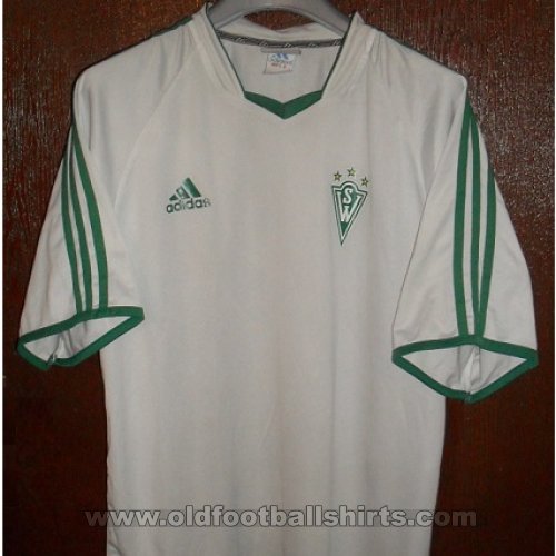 Santiago Wanderers Visitante Camiseta de Fútbol 2003.
