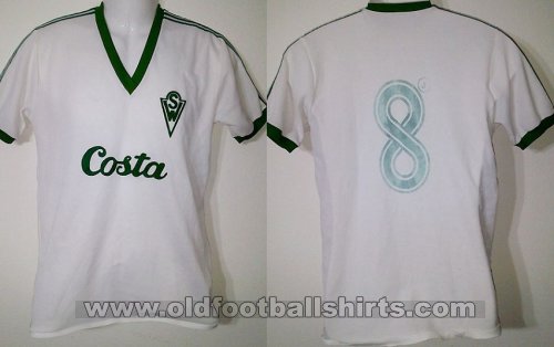 Santiago Wanderers Retro Replicas חולצת כדורגל 1980