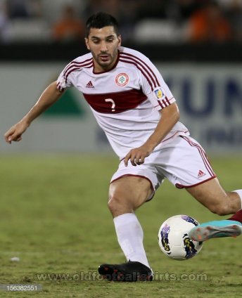 Lebanon Away football shirt 2012 - 2014
