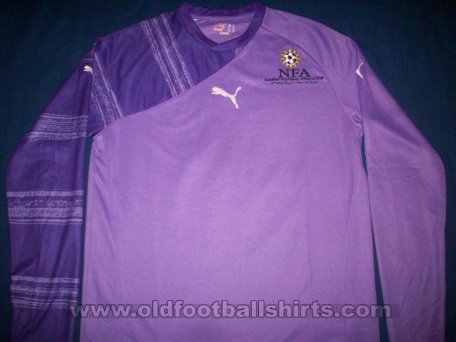 Namibia Goalkeeper football shirt 2010