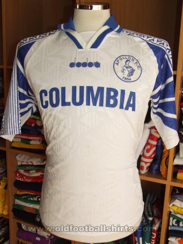 Apollon Limassol Away football shirt 1991 - 1992