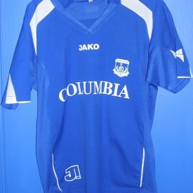 Apollon Limassol Home football shirt 2006 - 2007 sponsored by Columbia