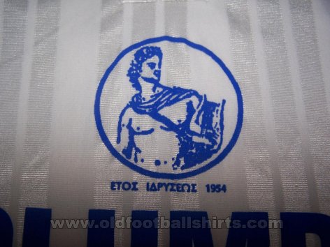 Apollon Limassol Away football shirt 1992 - 1994