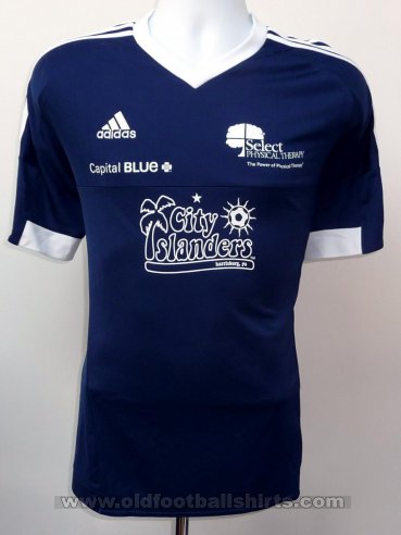 Harrisburg City Islanders Away football shirt 2015