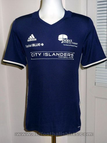Harrisburg City Islanders Away football shirt 2016