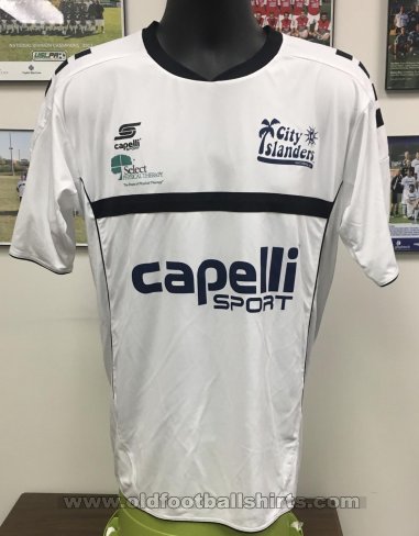 Harrisburg City Islanders Away football shirt 2017