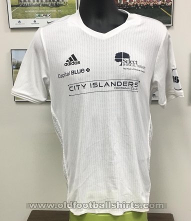 Harrisburg City Islanders Away football shirt 2016