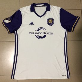 Orlando City Home football shirt 2016 sponsored by Orlando Health