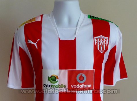 Nea Salamina Home football shirt 2010 - 2011