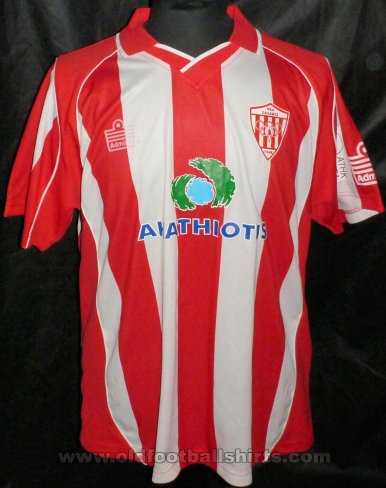Nea Salamina Home football shirt 2000 - 2001