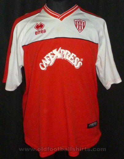 Nea Salamina Home football shirt 1998 - 1999