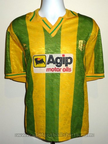 AEK Larnaca Home football shirt 1995 - 1996