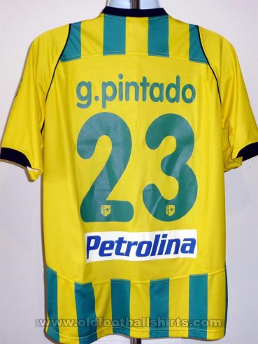 AEK Larnaca Home football shirt 2013 - 2014