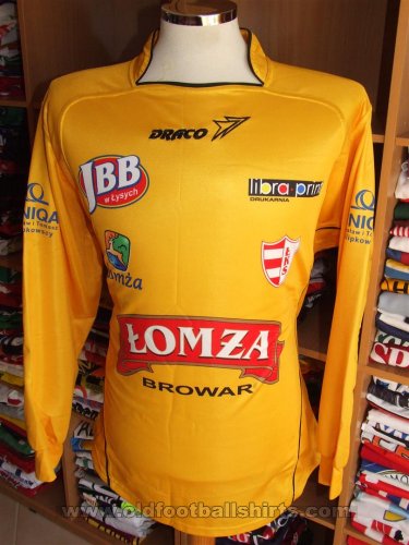 LKS Lomza Goalkeeper football shirt 2007 - 2008