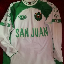 Deportes Ovalle Away football shirt 2002 sponsored by San Juan