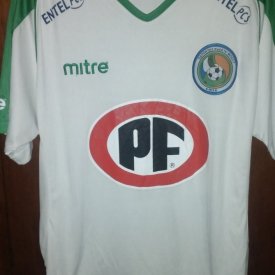 Deportes Puerto Montt Home football shirt 2010 - 2011 sponsored by PF