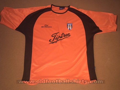 Colchester United Away football shirt 2003 - 2004