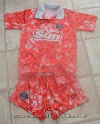 Colchester United Away baju bolasepak 1992 - 1993