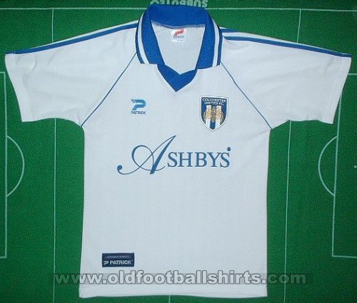 Colchester United Μακριά φανέλα ποδόσφαιρου 1997 - 1999