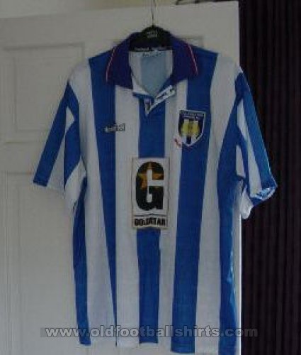 Colchester United Home φανέλα ποδόσφαιρου 1996 - 1997