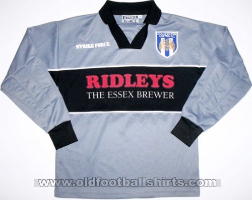 Colchester United Goleiro camisa de futebol 2000 - 2001