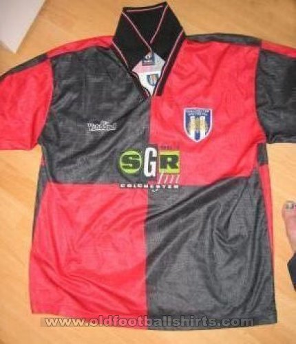 Colchester United Dış Saha futbol forması 1995 - 1996
