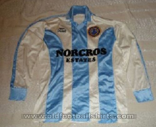 Colchester United Home baju bolasepak 1987 - 1988